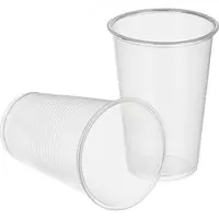 Bir martalik plastik stakanlar  200 ml