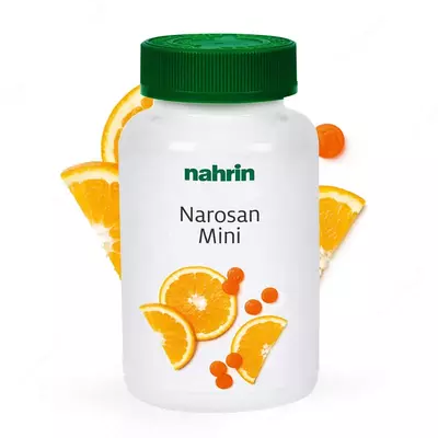 "Наросан Мини" 160 гр/80шт. Детские жевательные. Швейцария. Доставка бесплатная - 560 000 сум / шт.