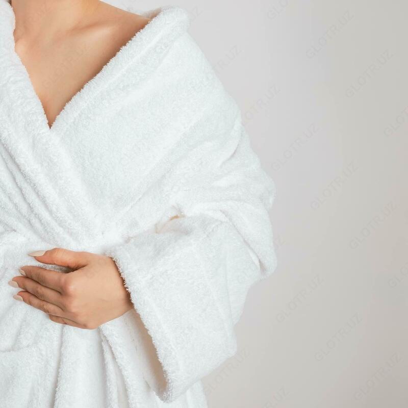 от {0} сум Белый Махровый Банный Халат