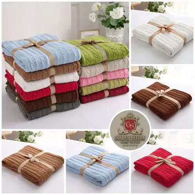 Вязанный Плед "Камилла" (Грязно-розовый) - 260 000 сум / шт.