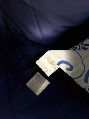 Двуспальное постельное бельё "GN-Simona" (Поплин) "GOLDEN NEEDLE" LLC