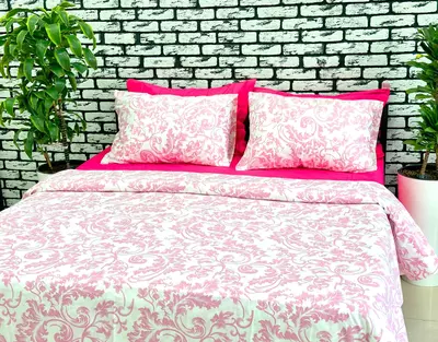 Двуспальное постельное бельё "GN-Federica" (Поплин)