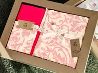 Двуспальное постельное бельё "GN-Federica" (Поплин) "GOLDEN NEEDLE" LLC