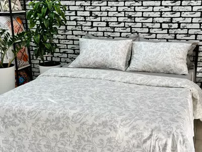 Двуспальное постельное бельё "GN-Fabiana" (Поплин)