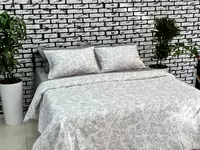 Двуспальное постельное бельё "GN-Fabiana" (Поплин) - от {0} сум