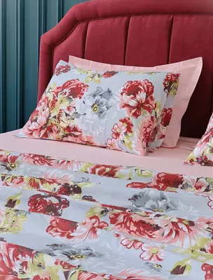 Karmella ikki kishilik choyshablar to