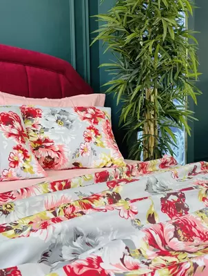 Karmella ikki kishilik choyshablar to