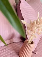 "GOLDEN NEEDLE" LLC - Двуспальный комплект постельного белья Stripe Satin "PINK" (Розовое очарование)