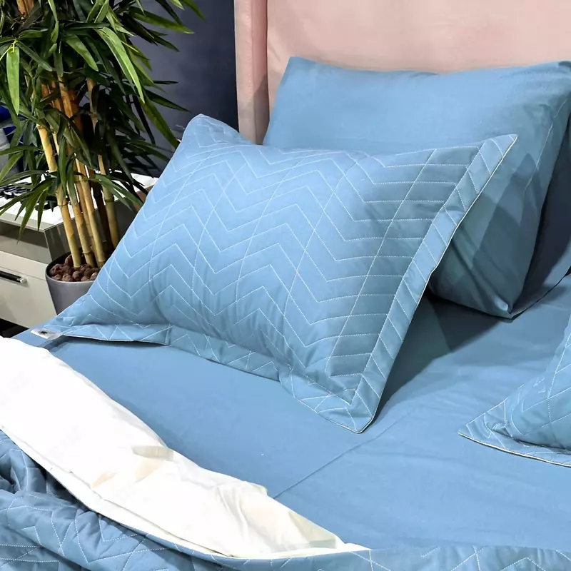 Qavilgan Ikki kishilik ko'rpa-to'shak to'plami 4-mavsumli GN-Amorett B - "GOLDEN NEEDLE" LLC