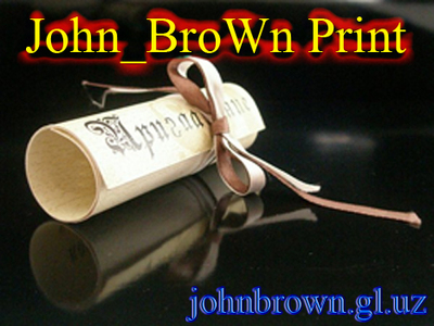 John_BroWn Print