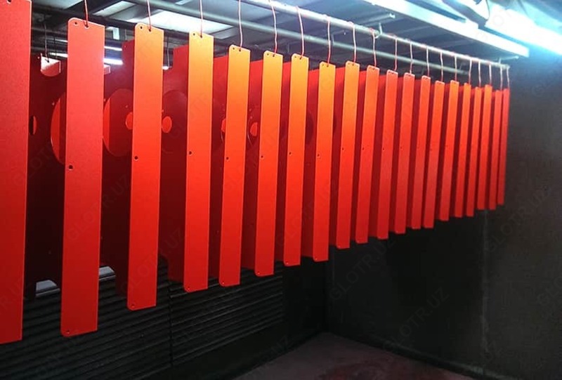 Полимерное порошковое покрытие - покраска металлических изделий - по запросу