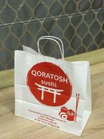 Крафт пакеты с логотипом Оптом и розница