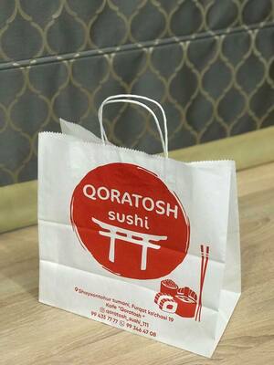 Крафт пакеты с логотипом Оптом и розница