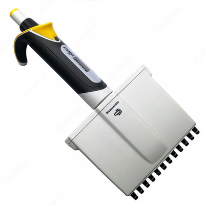 Дозатор восьмиканальный, с регулируемым объёмом, Accumax Smart®: 0.5-10 µl; 2-20µl; 5-50µl; 10-100µl; 20-200µl