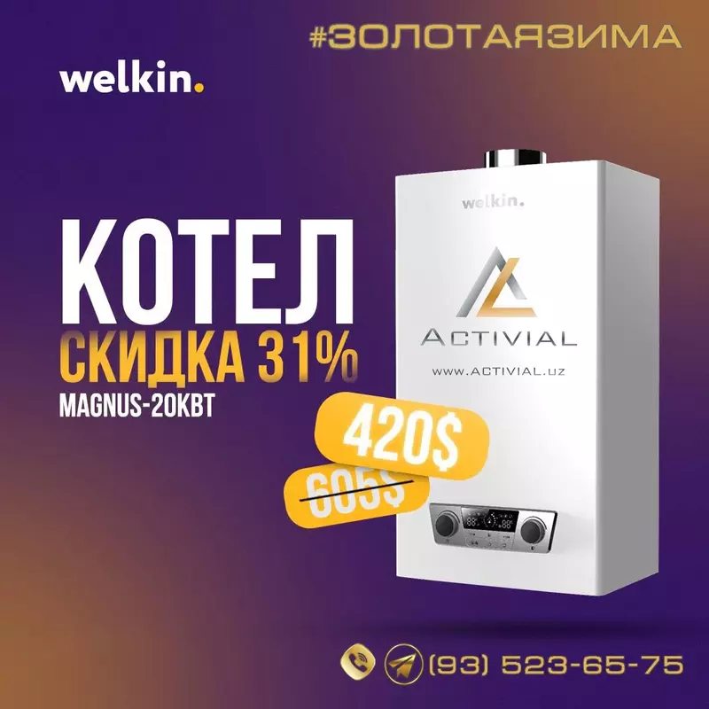 Золотая Зима в Activial.uz