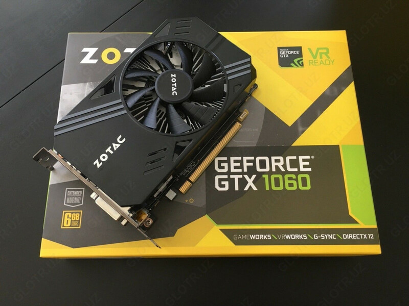 Видеокарта Zotac Geforce GTX1060 6Gb/192 bit