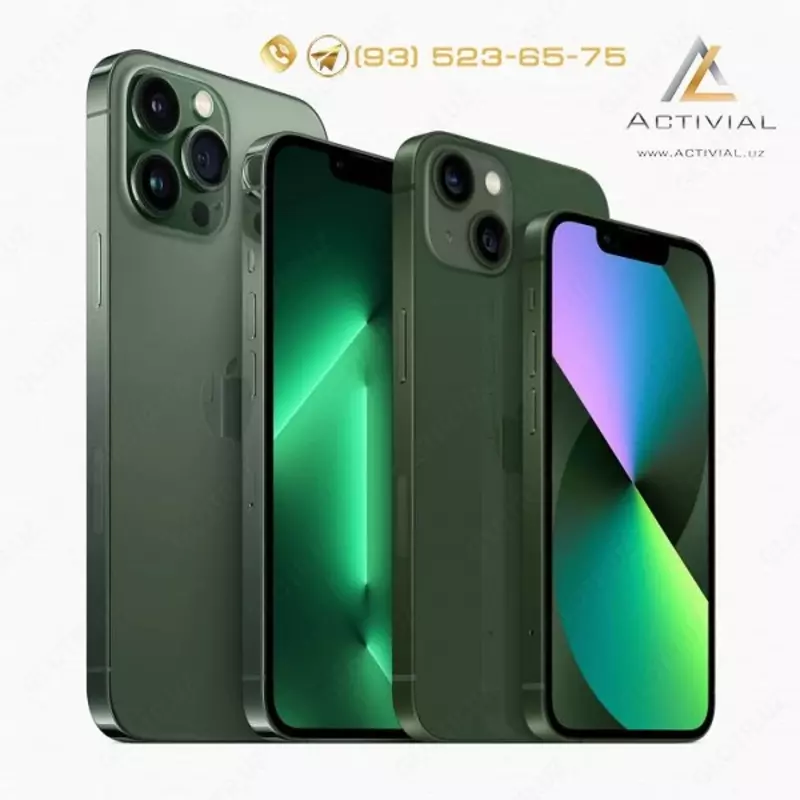 Смартфон Iphone 13 Pro Alpine Green