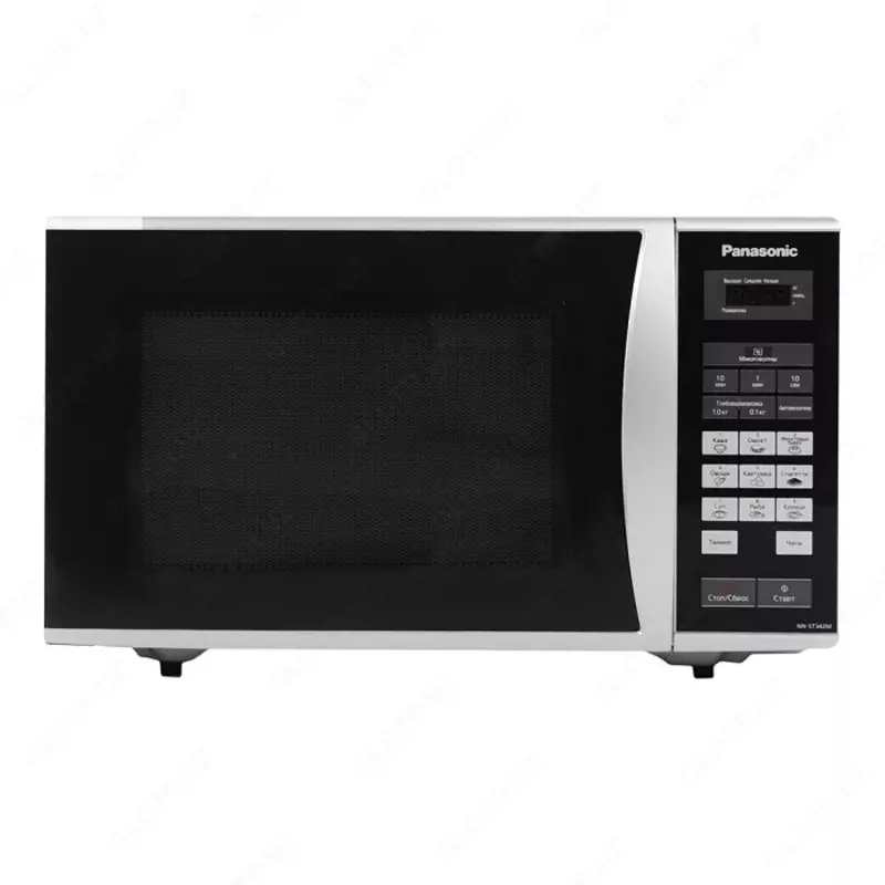 Mikroto'lqinli pech Panasonic NN-ST342MZPE (Solo 25l)+ kuchlanishdan himoya qiluvchi 2E-U03VES3M