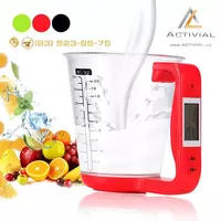 Bir piyola bilan elektron olchash stakan tarozi