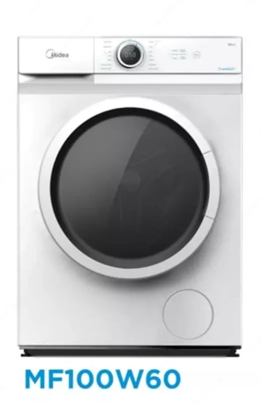 Kir yuvish mashinasi "Midea" MF100W60 (Oq) 6 kg