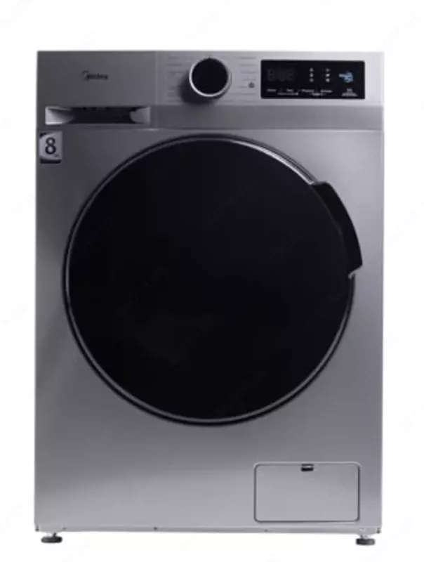 Стиральная машина автомат "Midea" MFG17W80 (Серая) 8 кг