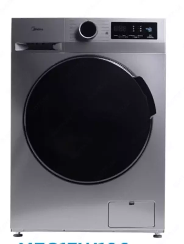 Стиральная машина автомат "Midea" MFG17W100 (Серая) 10 кг