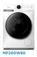 Kir yuvish mashinasi "Midea" MF200W80 (Oq) 8 kg