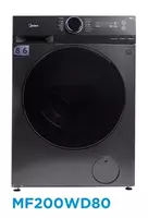 Kir yuvish mashinasi "Midea" MF200WD80 (Kulrang) 8/6 kg