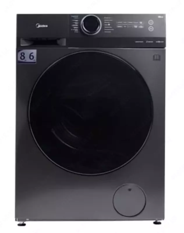 Kir yuvish mashinasi "Midea" MF200WD80 (Kulrang) 8/6 kg