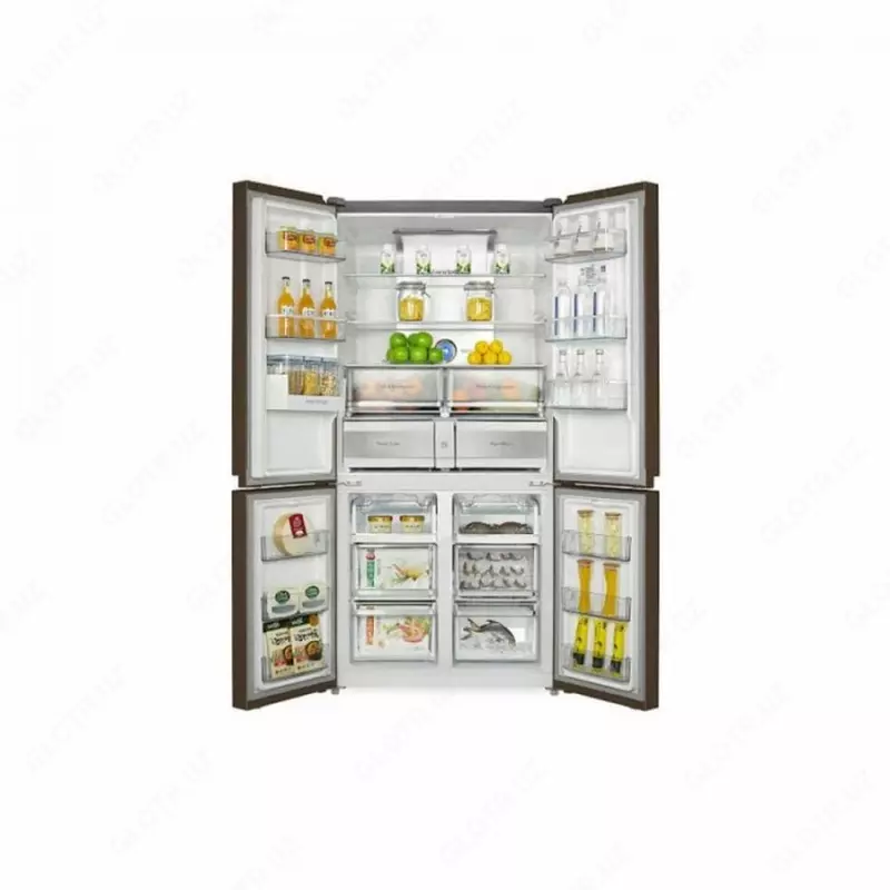 3 kamerali muzlatgich "Midea" HQ-840WEN (kumush)