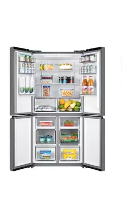 2 kamerali muzlatgich "Midea" MDRF632FGF46 3MD (Kumush) YANGI