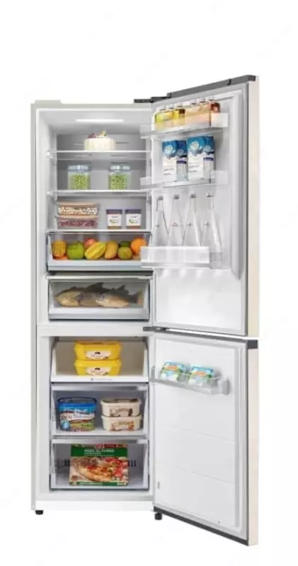 2 kamerali muzlatgich "Midea" MDRV470MGE34T (Bej)