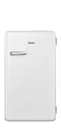 Бытовой однокамерный мини-холодильник "Мidea" MDRD142SLF01 (Белый)