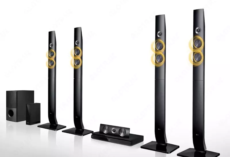 Система домашнего кинотеатра с караоке LG 1200 Вт!