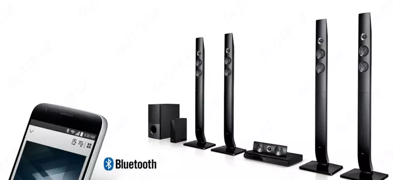 Система домашнего кинотеатра с караоке LG 1200 Вт!