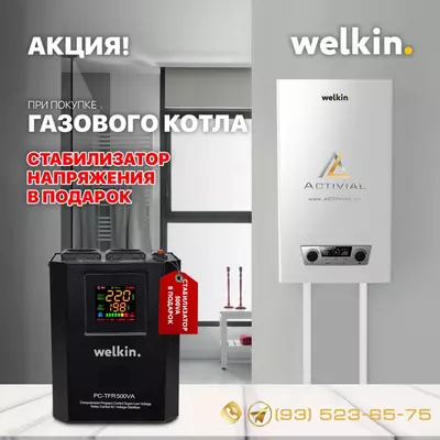 Двухконтурные газовые котлы Welkin