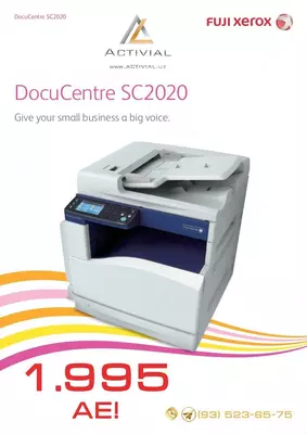 XEROX DC2020 Rangli Lazer Ko'p fuknsional printer