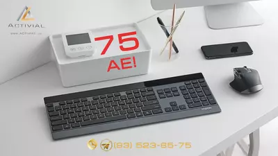 Rapoo 9900M simsiz klaviatura va sichqon premium komplekti - kompyuteringiz uchun eng ko'rkam va chiroyli komplektdir!