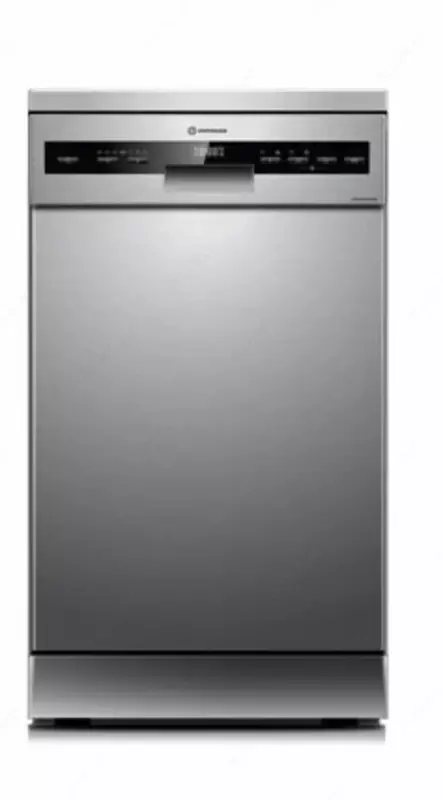 Посудомоечная машина "Hofmann" DW-М107S/HF (Серебристая) 10 комплектов