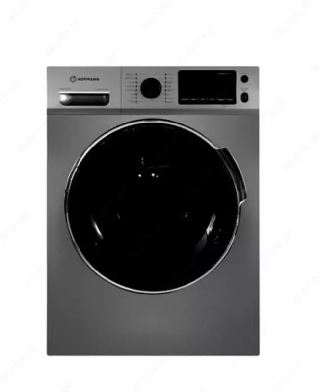 Стиральная машина автомат с сушкой "Hofmann" НWD816TS (Серая) 8 кг