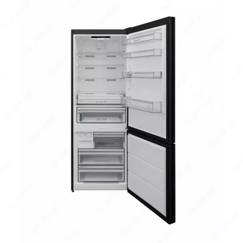 2-х камерный холодильник "Hofmann" RF461CDBG/HF (Черный)