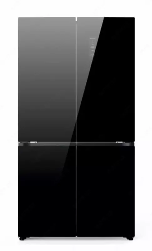 3 kamerali muzlatgich "Hofmann" RF496MDBG/HF (qora)