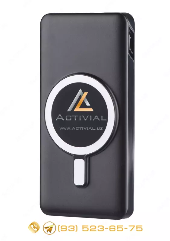 iPhone uchun Yanqilik - POWER BANK 2Е WIRELESS 10000mAh 20W BLACK!