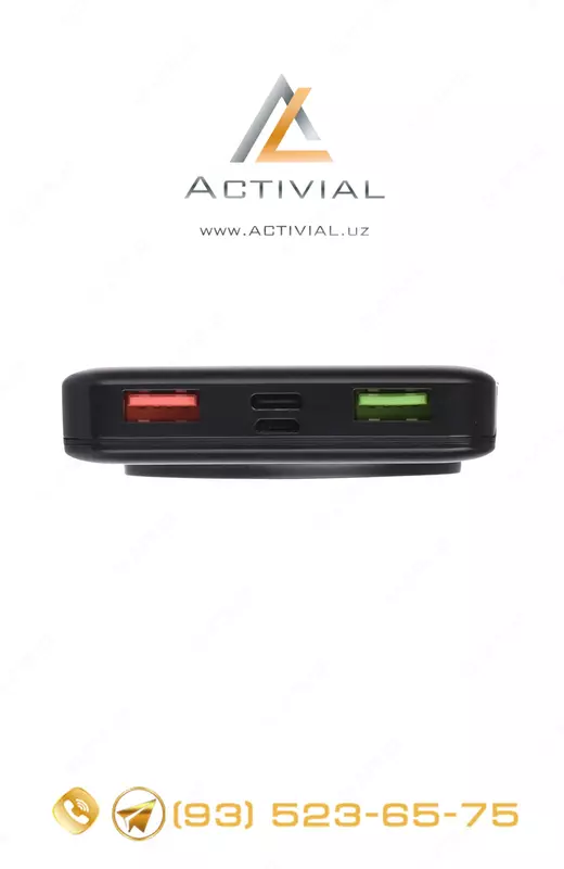 iPhone uchun Yanqilik - POWER BANK 2Е WIRELESS 10000mAh 20W BLACK!
