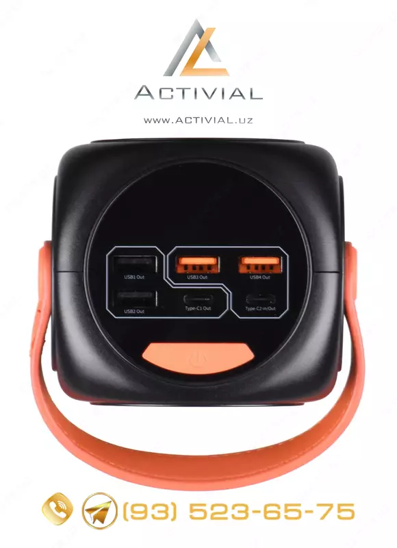 Yangilik - Eng kuchli POWER BANK 2Е 60000mAh PD BLACK!