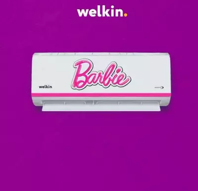Konditsioner Welkin Barbie Inverter - 18 BTU