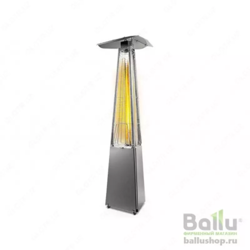 Уличный газовый обогреватель - камин Ballu Flame!