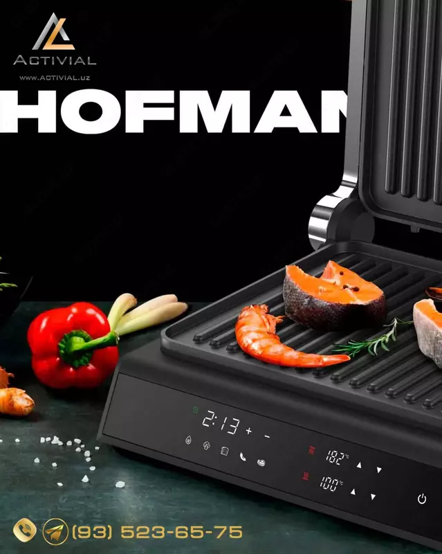 Hofmanndan yangi original vafelnitsa-gril - oshxonangizda mo'jizalar yaratishga yordam beradi!