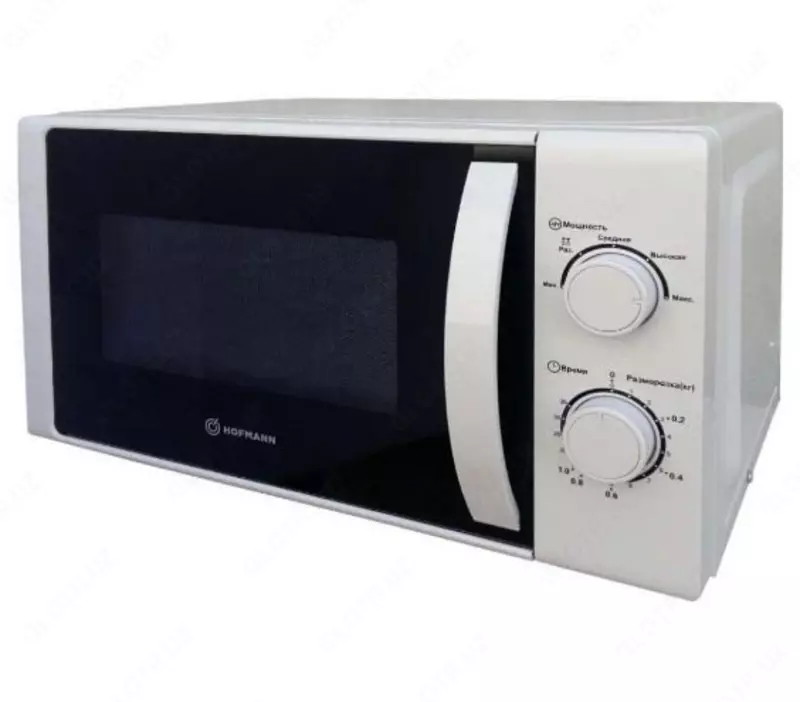 Mikroto'lqinli pech "Hofmann" HMW720SHW/HF (Oq/Qora) 20 l