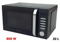 Микроволновая печь "Hofmann" MW820DHSBK/HF (Черная/Серебристая) 20 л - 1 147 500 сум